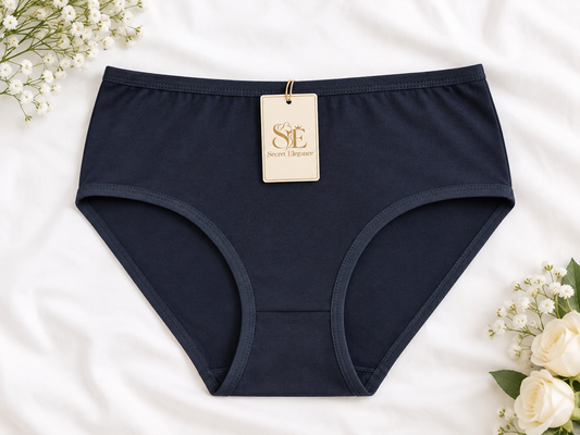 Pack of 5 Jersey Cotton Panty For Women - Secret Elegance