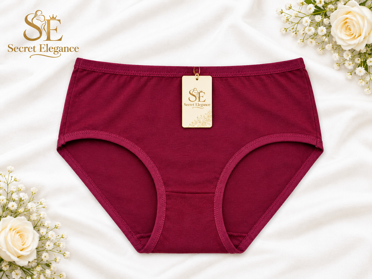 Pack of 5 Jersey Cotton Panty For Women - Secret Elegance