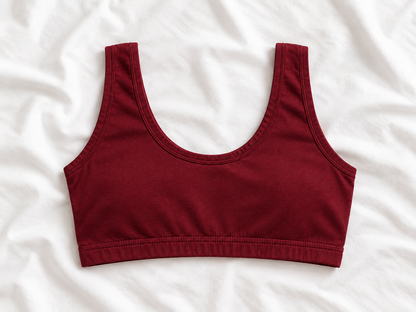 Teen Cotton Comfort Blouse Top - 5 Color