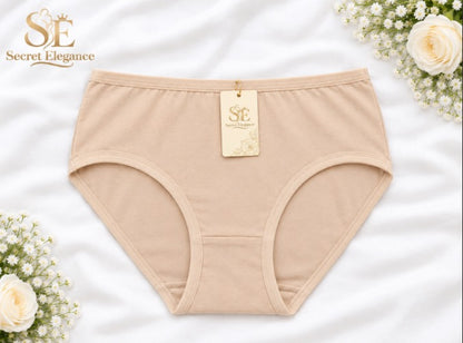 Pack of 5 Jersey Cotton Panty For Women - Secret Elegance