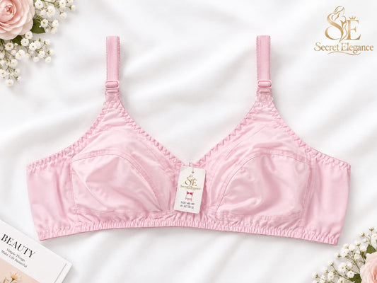 ⭐Secret Elegance Premium Cotton Bra - Full Coverage Comfort