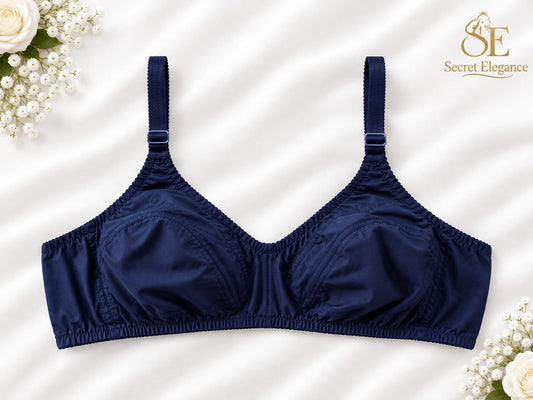 ⭐Secret Elegance Premium Cotton Bra - Full Coverage Comfort